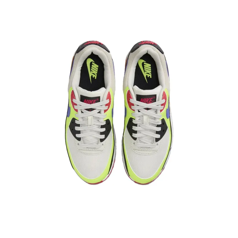 Nike Air Max 90 'Volt Light Bone Ultramarine' Women's-3