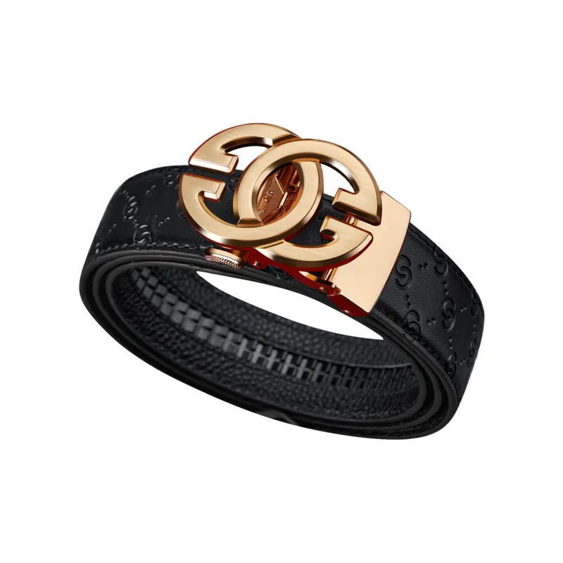 WilliamPOLO Cow Leather Belts Men's Multiple Colors 3.5cm Width-8