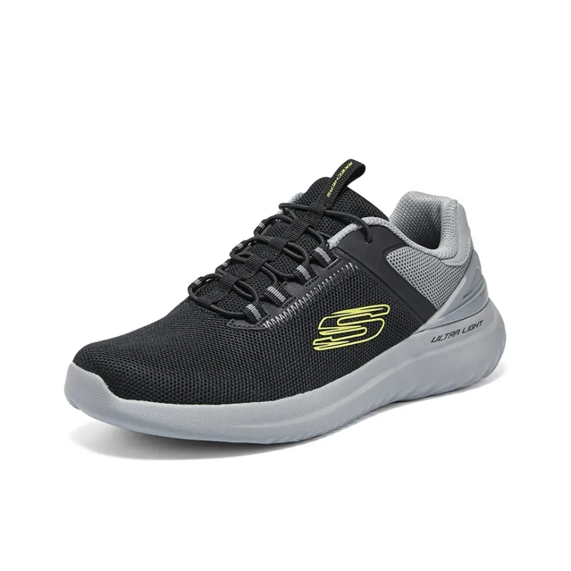 Skechers BOUNDER 2.0 Anti Slip Wear Resistant Low Top Casual Shoes Men's Black-2