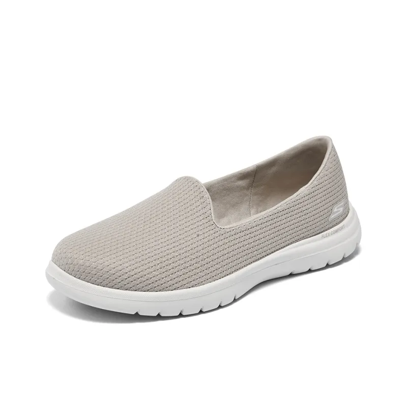 Skechers On The GO Fle ASPIRE Anti Slip And Wear Resistant Rebound Low Top Casual Shoes Women's Gray-2