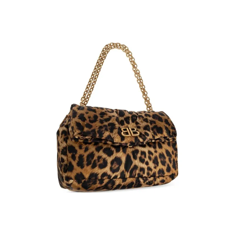 Balenciaga Polyamide Portable Crossbody Bag Shoulder Bag Women's Umber & Multicolor-1
