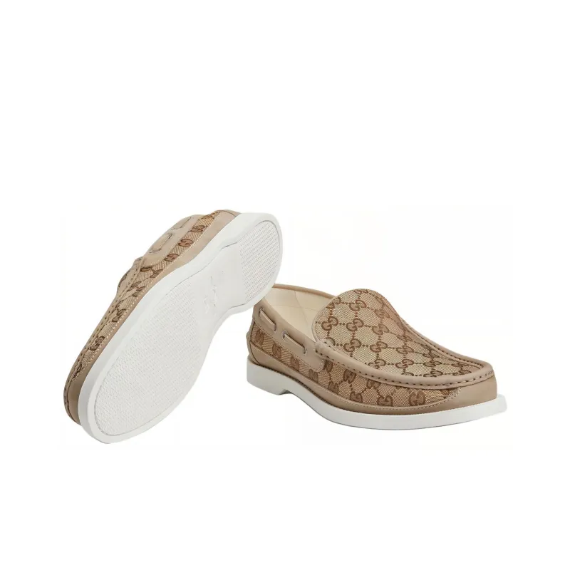 GUCCI Loafers 1.5cm Men's Brown-5