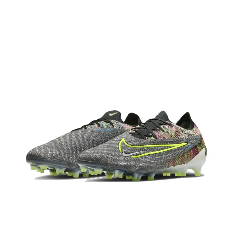 Nike Gripknit Phantom Gx Elite Fusion Fg Black White Blue Glow Volt-2
