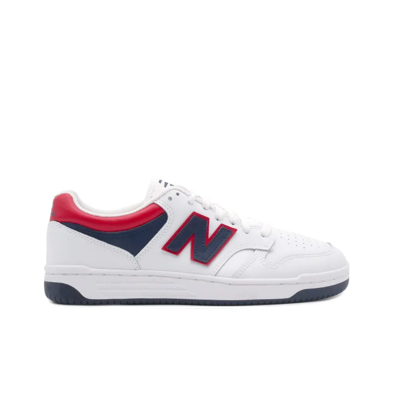 New Balance 480 White Indigo Red-1