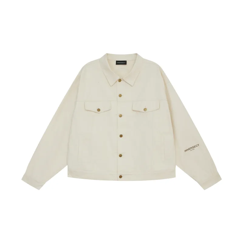INNERSECT Denim Jacket Unisex Ecru-1