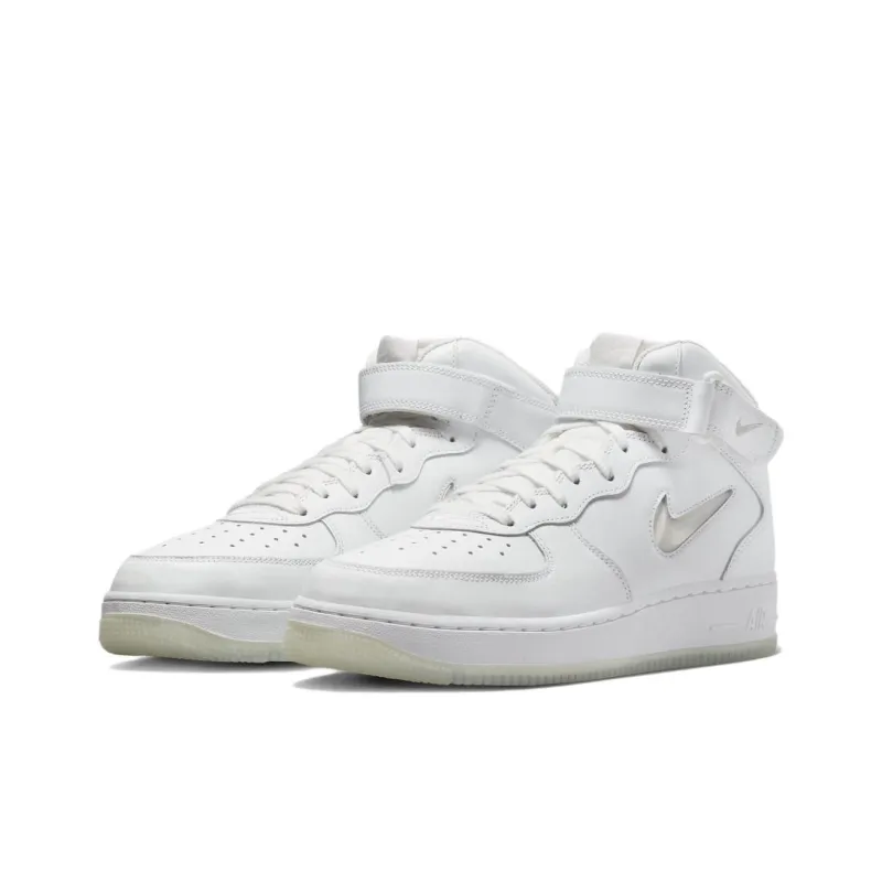 Nike Air Force 1 Mid '07 Color Of The Month Summit White-2