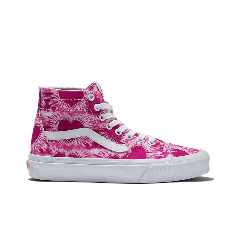 Vans Sk8 Hi Tie dye Hearts 'Pink'-1