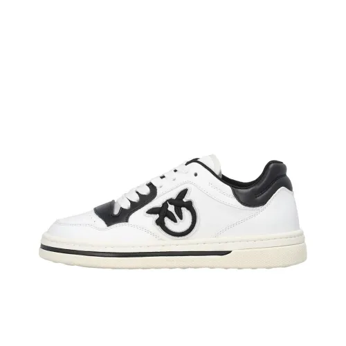 PINKO Mandy 01 Logo Embroidered Two Tone Sneakers