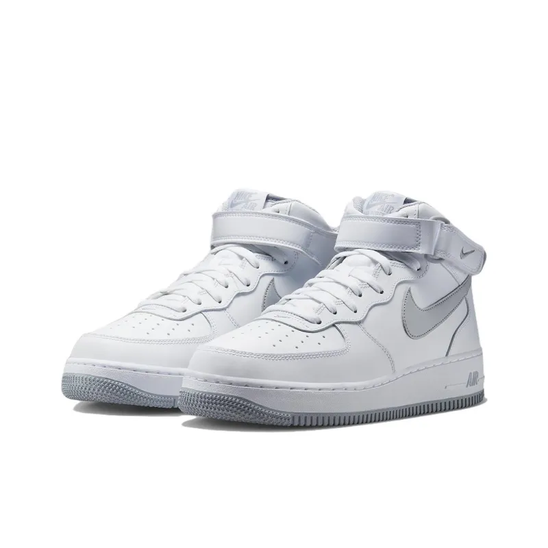 Nike Air Force 1 Mid '07 White Wolf Grey-2