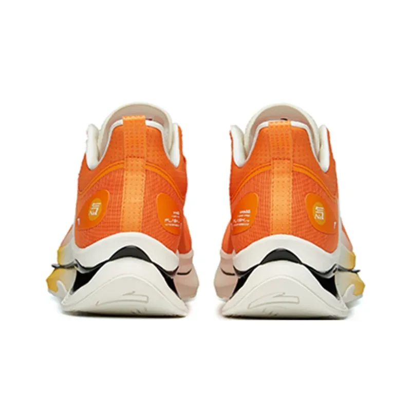 Anta Running Collection Anti Slip Wear Resistant Low Top Running Shoes Men's Sunset Orange-3