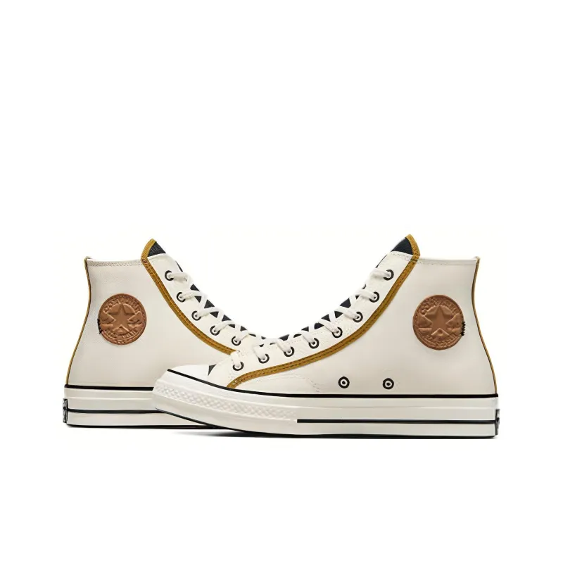 Chuck 70 Converse High 'Egret Hidden Trail Brown'-2