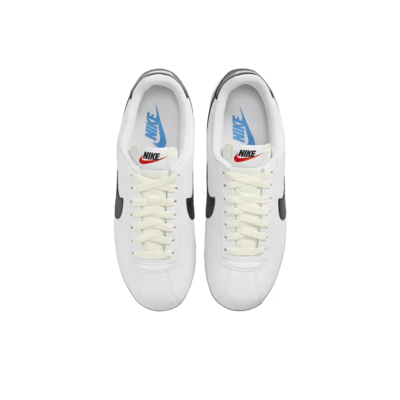Nike Cortez White Black Light Photo Blue Women's-3