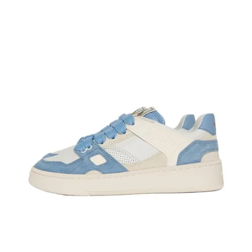 BALLY Skateboard Shoes Women's Low-Top Blue/White