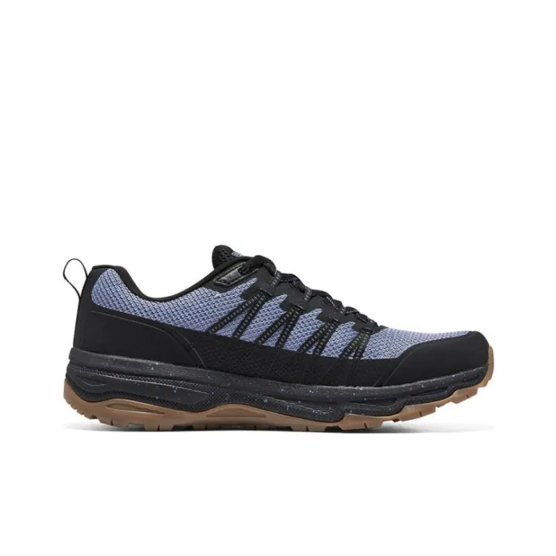 Skechers Go Run Trail Cushioning Anti-Slip Wear-Resistant Breathability Low-Top Running Shoes Men's Black Gray Color-1