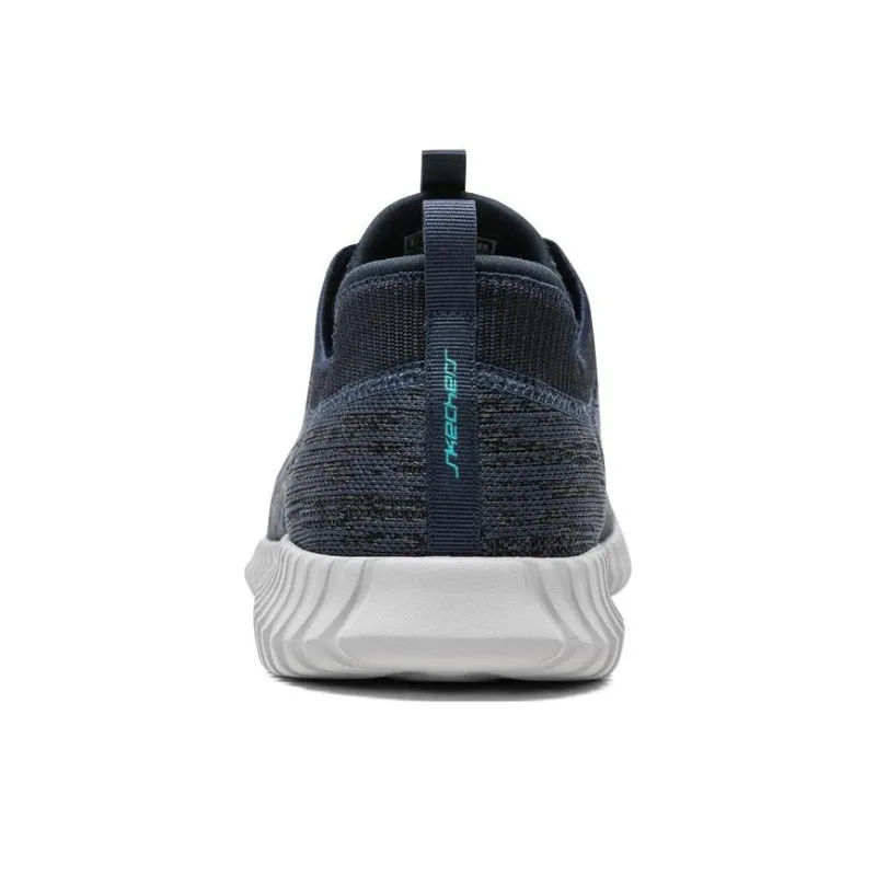 Skechers Elite Flex Hartnell Cushioning Anti-Slip And Wear-Resistant Low-Top Sports Casual Shoes Blue-2