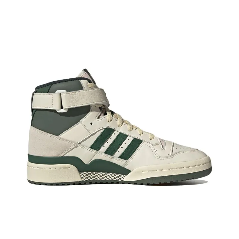 Adidas Forum 84 Off White Team Dark Green-1