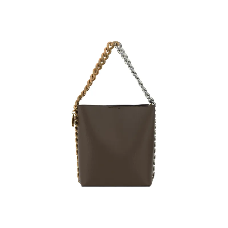 Stella McCartney Frayme Bucket Style Shoulder Bag-0