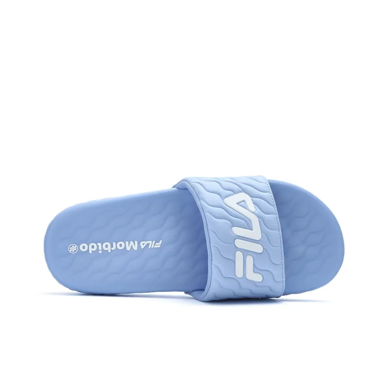FILA Slip-Resistant Abrasion-Resistant Slide Slippers Women's Pale Blue-1