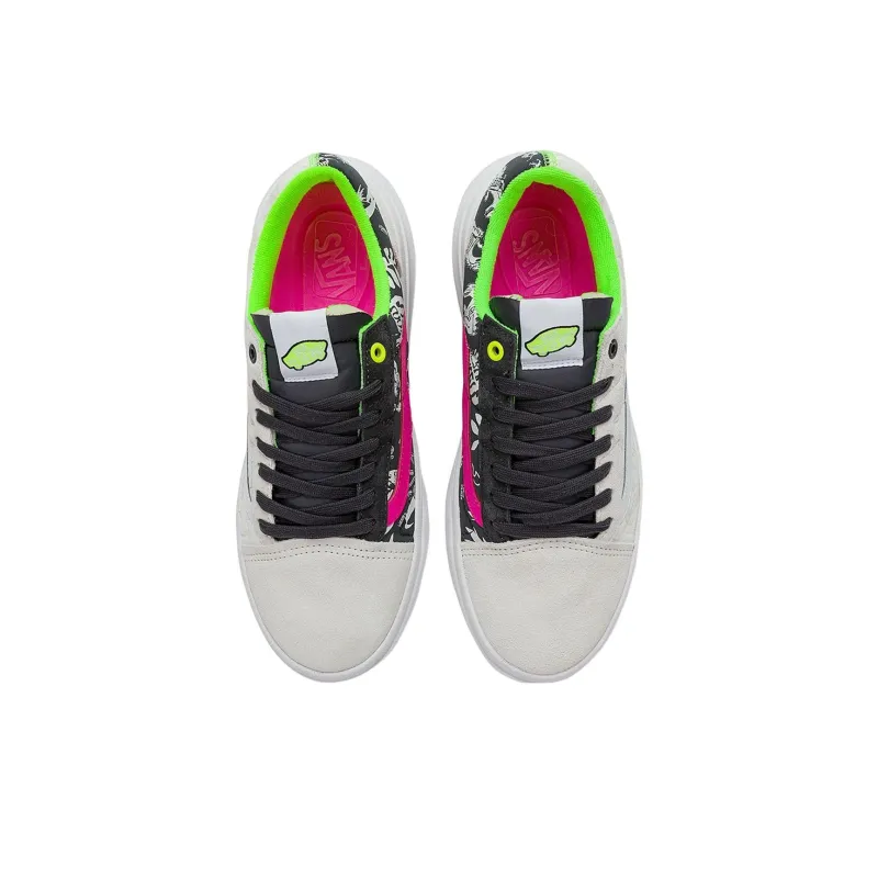 Old Skool Vans Overt Cc 'Pop Color Multi True White'-4