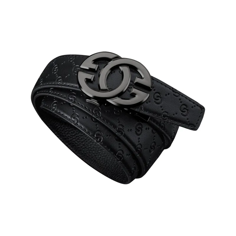 WilliamPOLO Cow Leather Belts Men's Multiple Colors 3.5cm Width-3