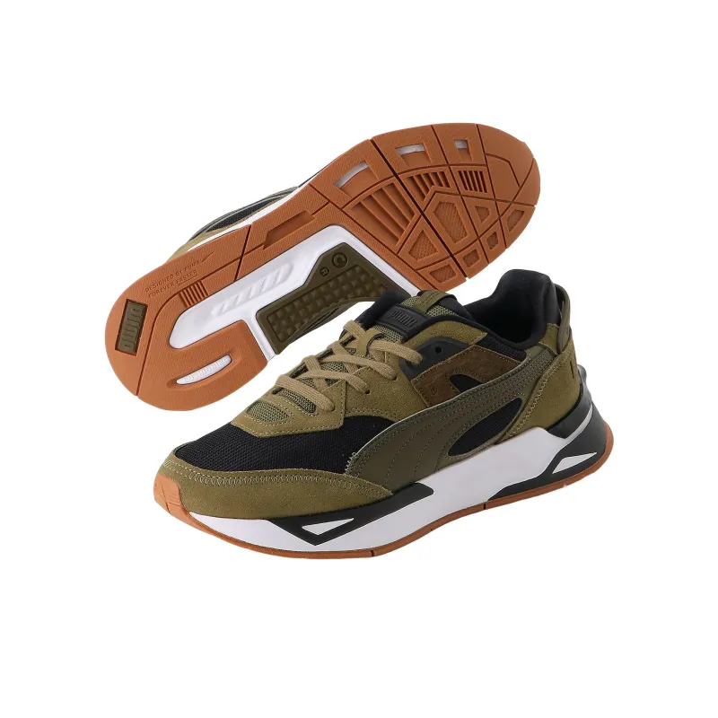 PUMA Mirage Sport Earth Tones Anti Slip Wear Resistant Low Top Sports Casual Shoes Unisex Black Green-4