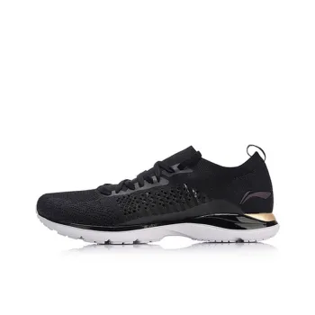 LiNing Super Light 15 Cushioning Low Top Running Shoes Women's Standard Black