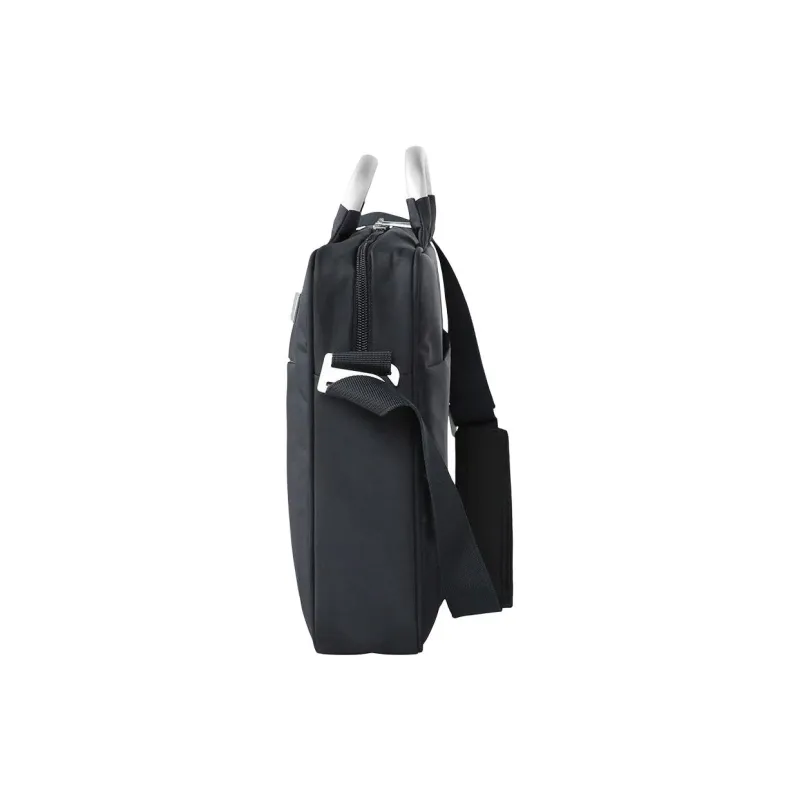 LEXON Polyester Laptop Bag Shoulder Bag Crossbody Bag Handbag Medium Size Men's Blue Black-3