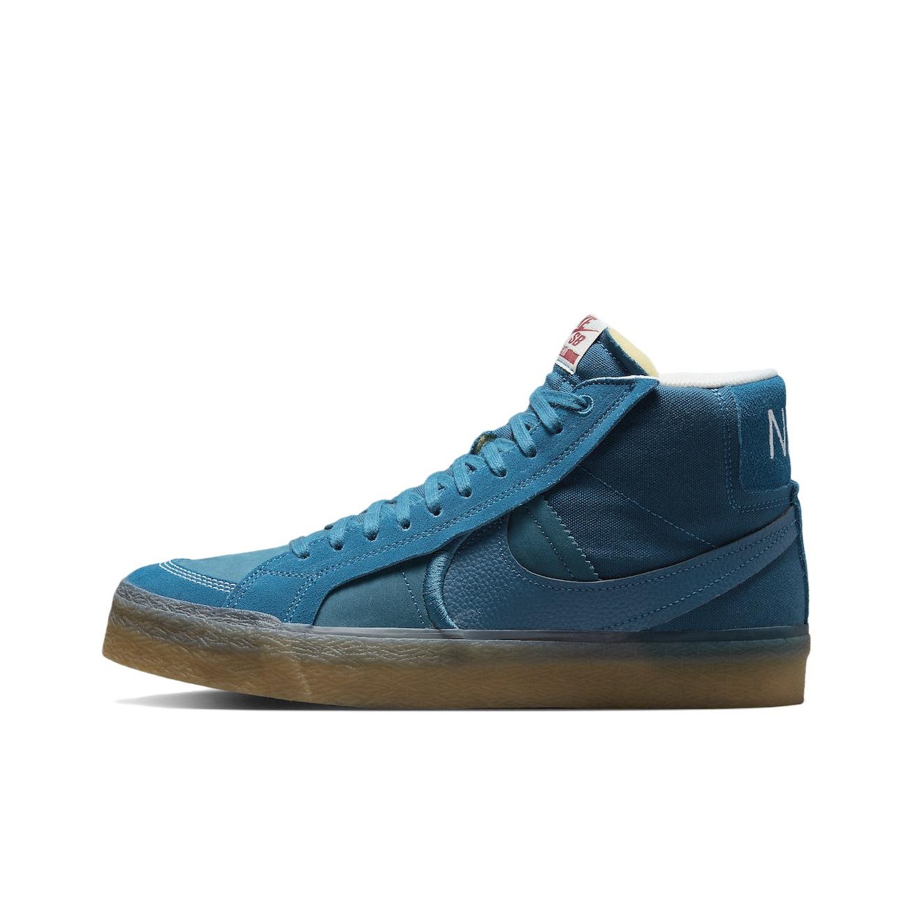 Nike Sb Zoom Blazer Mid Prm Plus Green Abyss Gum