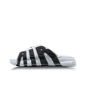 Nike Air More Uptempo Slide 'White Black Red'