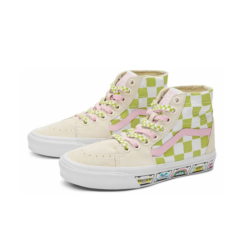 Sk8 Emma Mulholland On Holiday X Vans Hi Tapered 'Whimsical Checkerboard'-1
