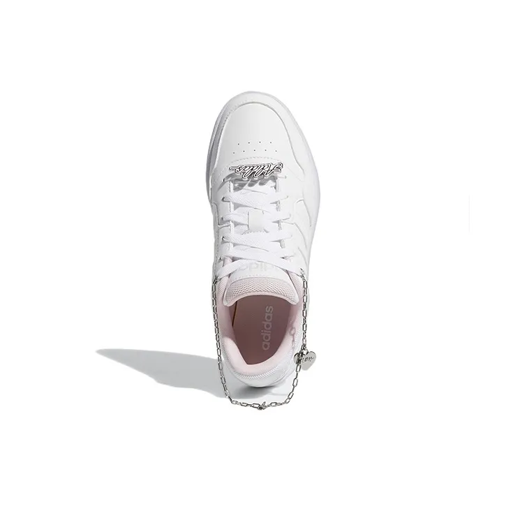 Adidas Hoops 3.0 Shoes 'White Pink' Women's-4