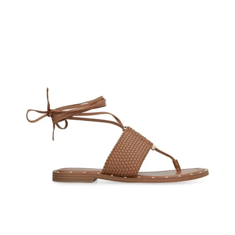 MICHAEL KORS Jagger Strap Sandals Women's Brown-1