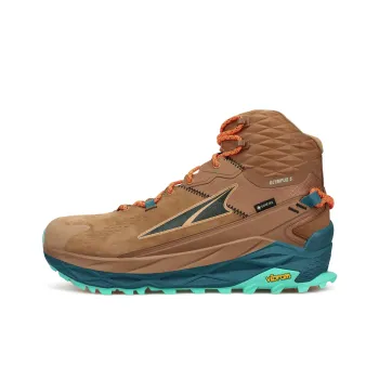 Altra Olympus 5 Cushioning Anti-Slip And Wear-Resistant Mid-Top Outdoor Shoes Brown