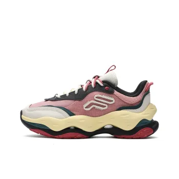 FILA FUSION Cheese Sneakers 'Pink White Red' Women's