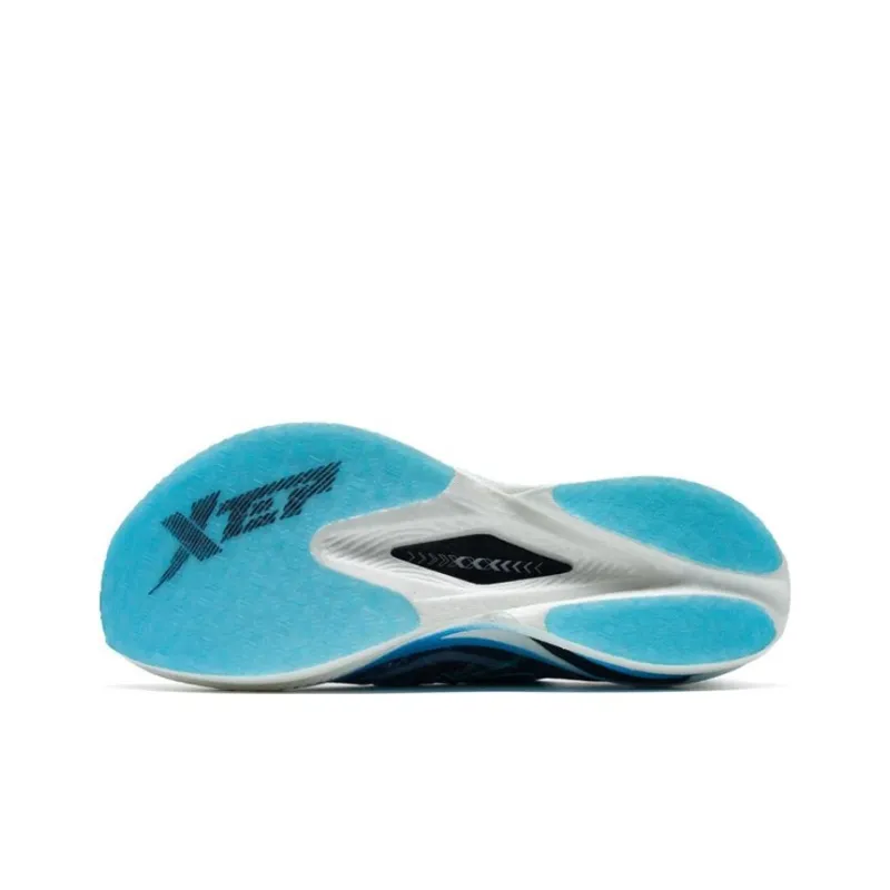 XTEP 160X 3.0 Pro Lightweight Rebound Low Top Running Shoes Men's Black Blue-4
