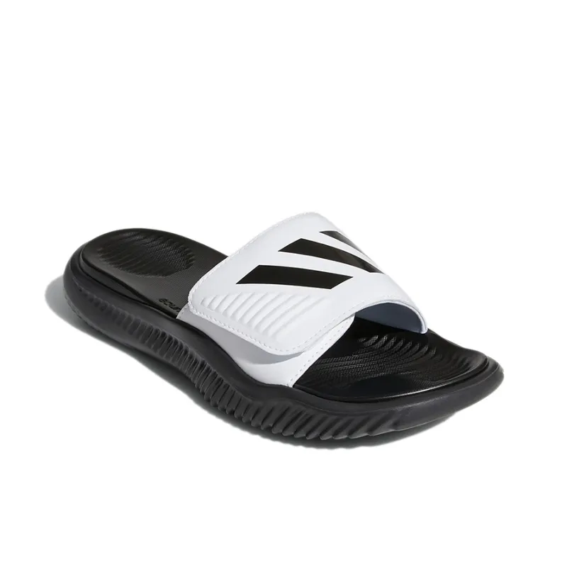 Adidas Alphabounce Slide 'White Black'-2