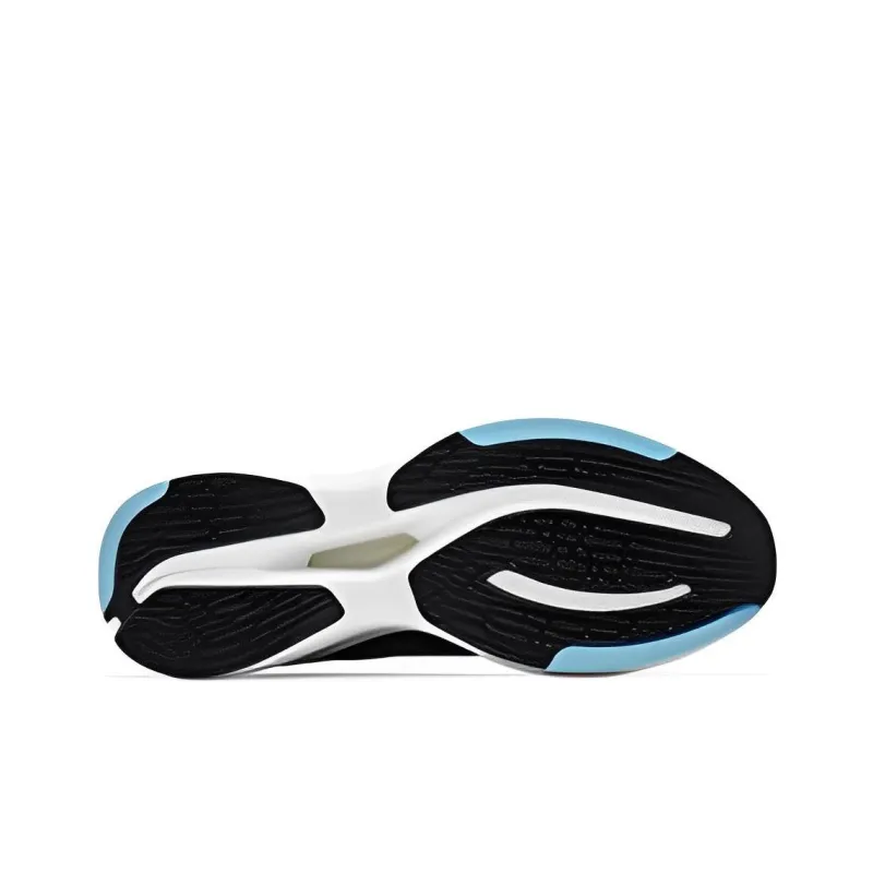 QIAODAN Flying Shadow Team1.0 Cushioned Anti-Slip And Wear-Resistant Lightweight Low-Top Running Shoes Men's Black Blue-4