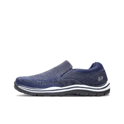 Skechers Expected Cushioning Anti-Slip And Wear-Resistant Low-Top Sports Casual Shoes Navy