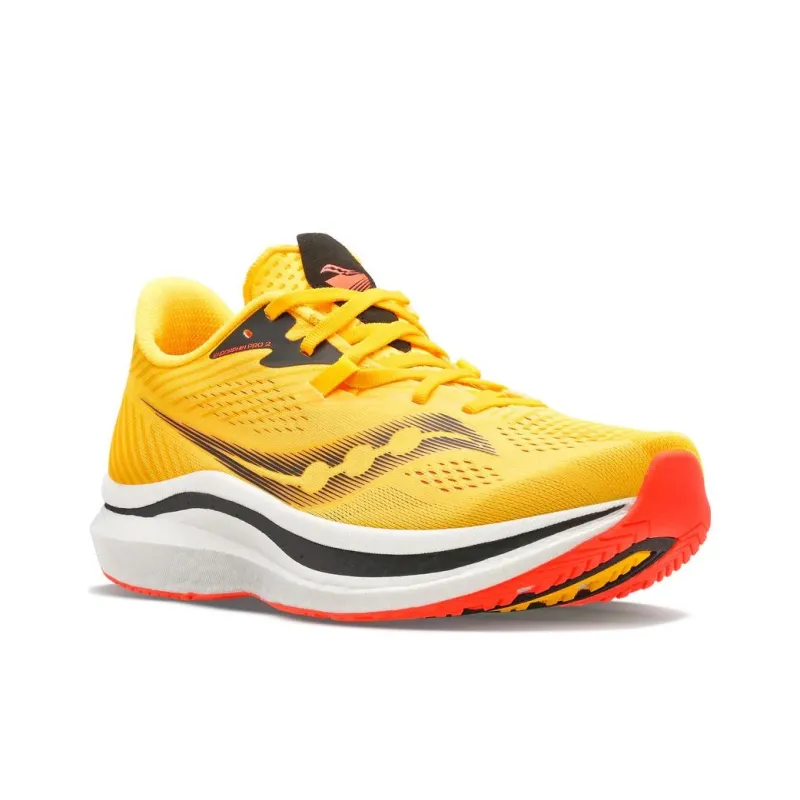 Saucony Endorphin Pro 2 ViZigold ViZired Yellow Women's-2