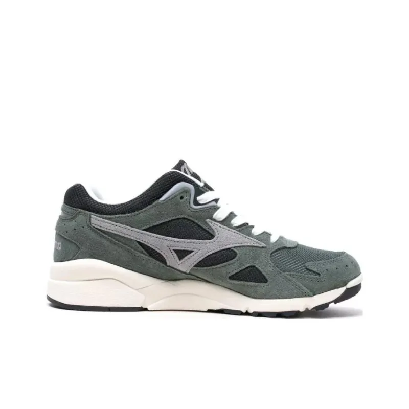 Mizuno RB Line . Sky Medal Wear Resistant Slip Resistant Low Top Sports Casual Shoes Unisex Green Gray-1