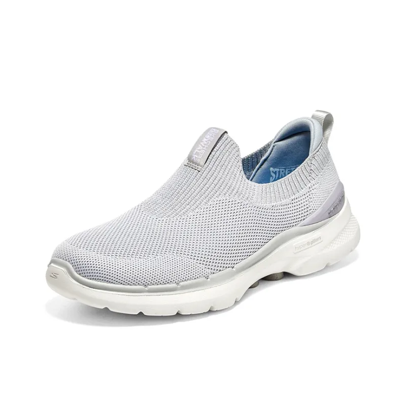 Skechers Go Walk 6 'Light Grey' Women's-2