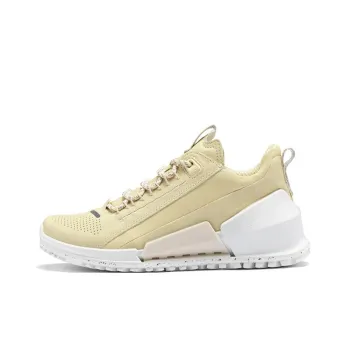 Ecco Striding 2.0 Series Low Top Sports Casual Shoes Women's Straw Yellow