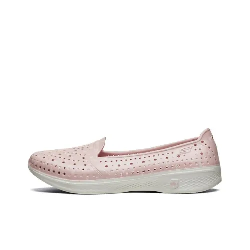 Skechers H2 Go Low Top Slip on Shoes Pink/Red Women's