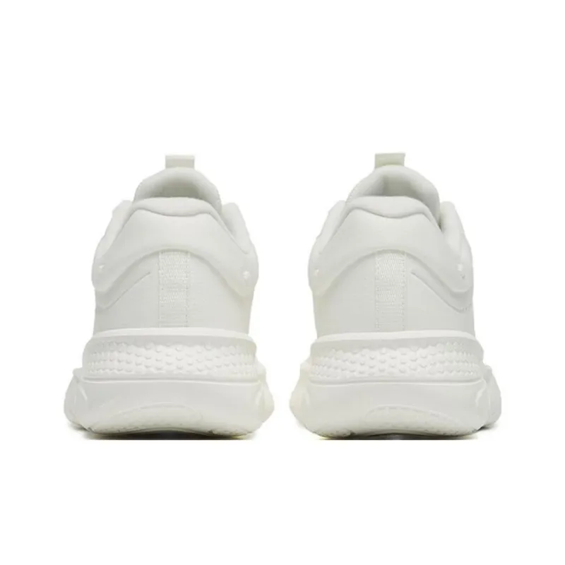 Anta Variety Training Collection Slip Resistant Cushioning Abrasion Resistant Low Top Training Shoes Ivory White-3