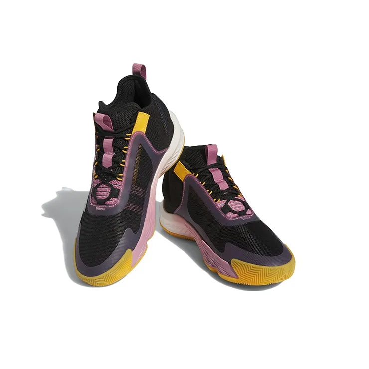 Adidas Adizero Select Shoes 'Black Preloved Yellow'-2