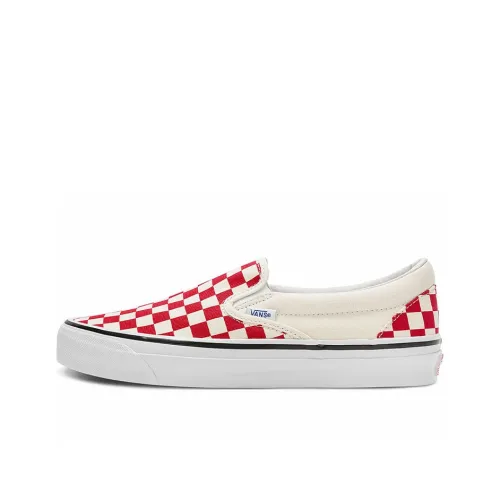 Vans Slip-On OG Classic LX 'Checkerboard - Racing Red'