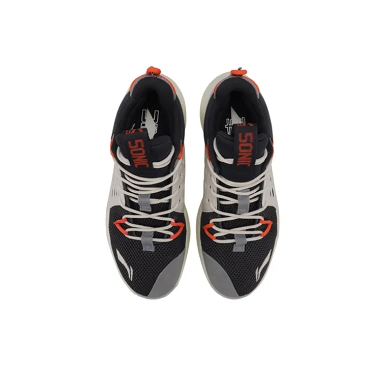 Season CBA Champion Shoes Glory Edition - Black/White | LINING SONIC 7 Low-3