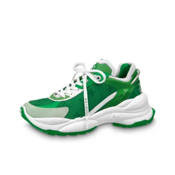 LOUIS VUITTON Run 55 Sneakers 'Green Monogram' Women's