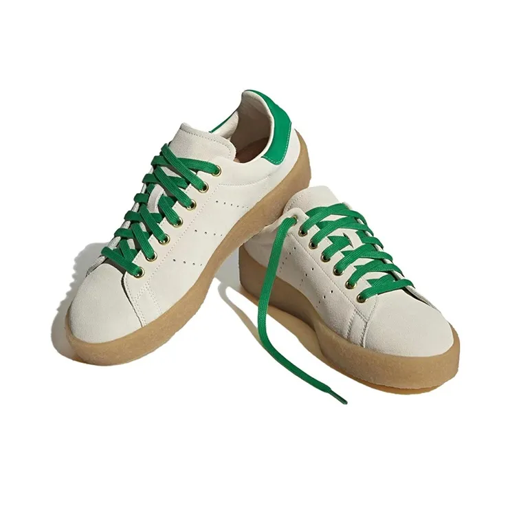 Adidas Originals Stan Smith Crepe Low Shoes 'Off White Green'-2