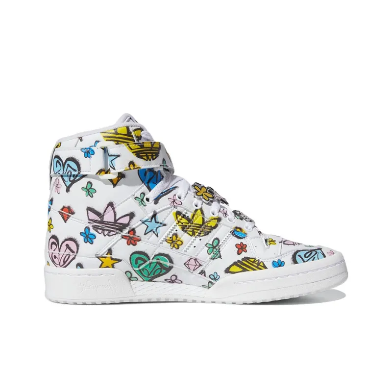 Adidas Forum 84 Hi Jeremy Scott Monogram Graffiti-1